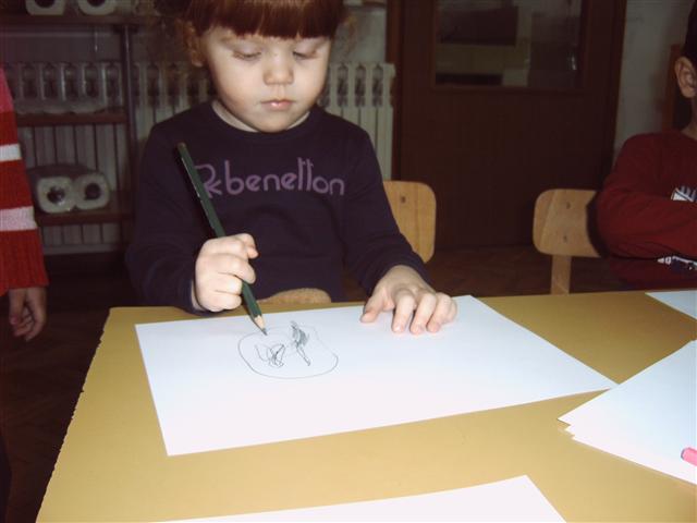 Dječje šaranje i crtanje-znakovi bitni za razvoj govora,
pisanja i mišljenja - slika broj: 1